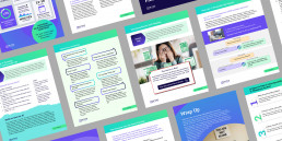 Spread from the budget planning ebook
